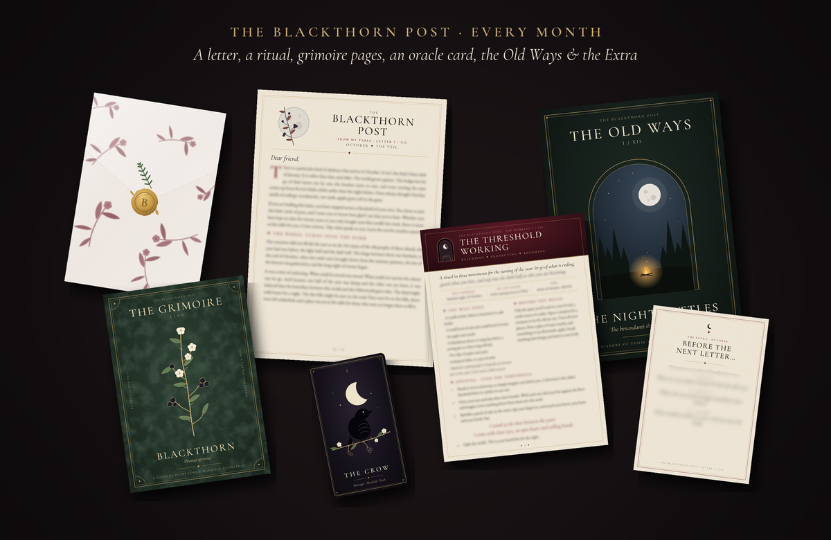The Blackthorn Post - Monthly Mail Club